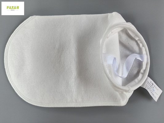 Derretimento quente saco de filtro da água de 100 PP do mícron com anel de aço