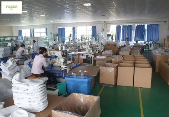 Derretimento quente saco de filtro da água de 100 PP do mícron com anel de aço