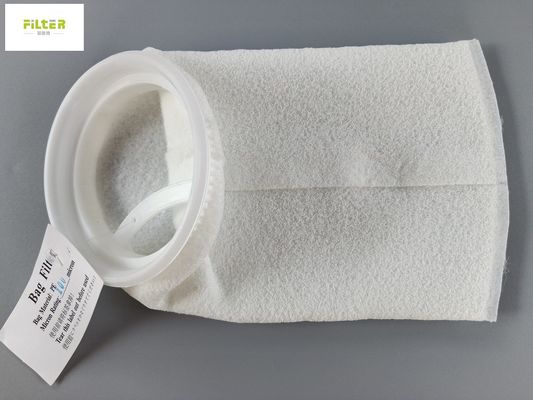 Saco de filtro líquido da linha de costura com SS304 mícron PP do anel 25